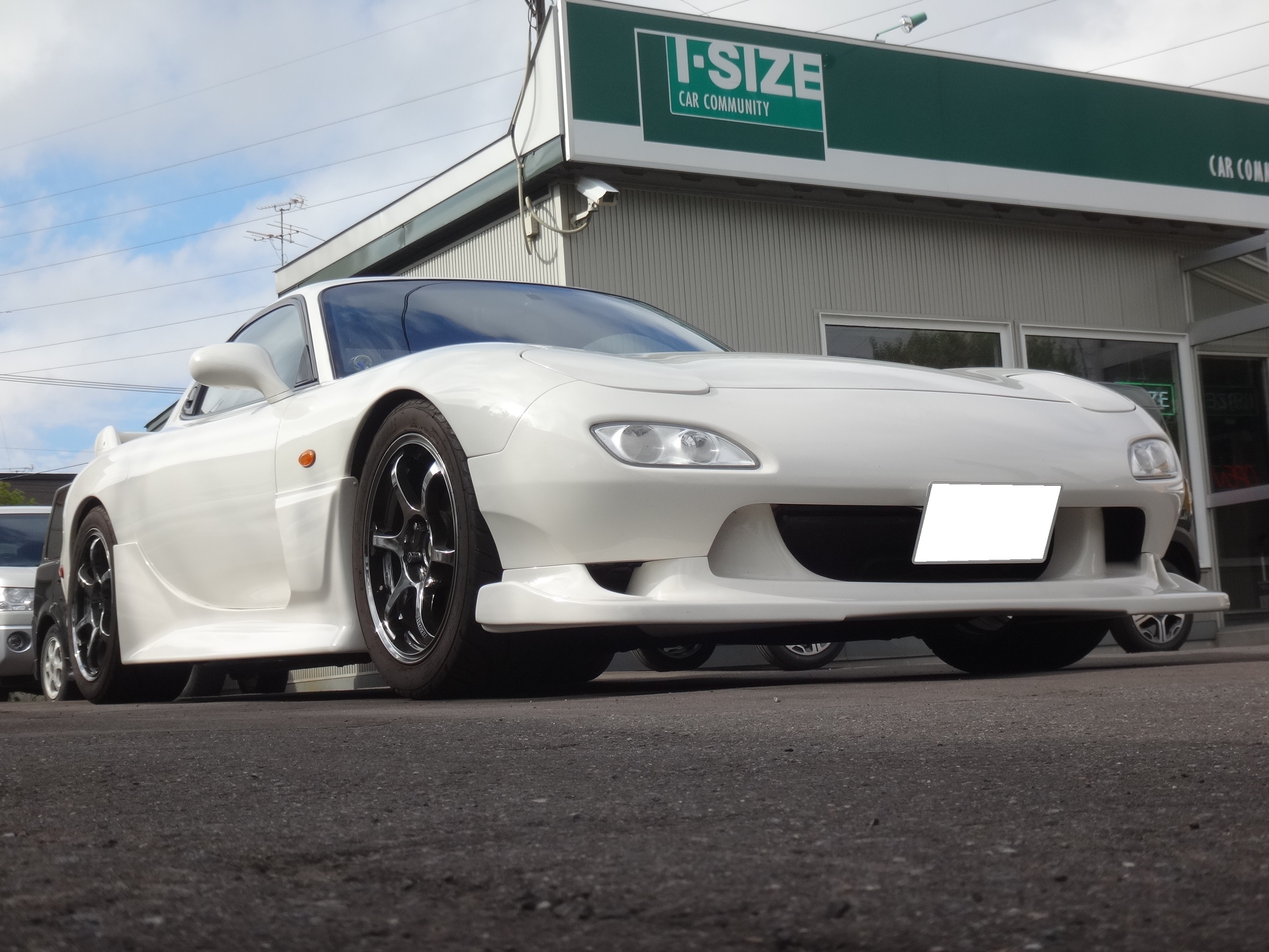 低価爆買い RX-7 FD3S GT2010 サイドステップ 塗装済み エアロ