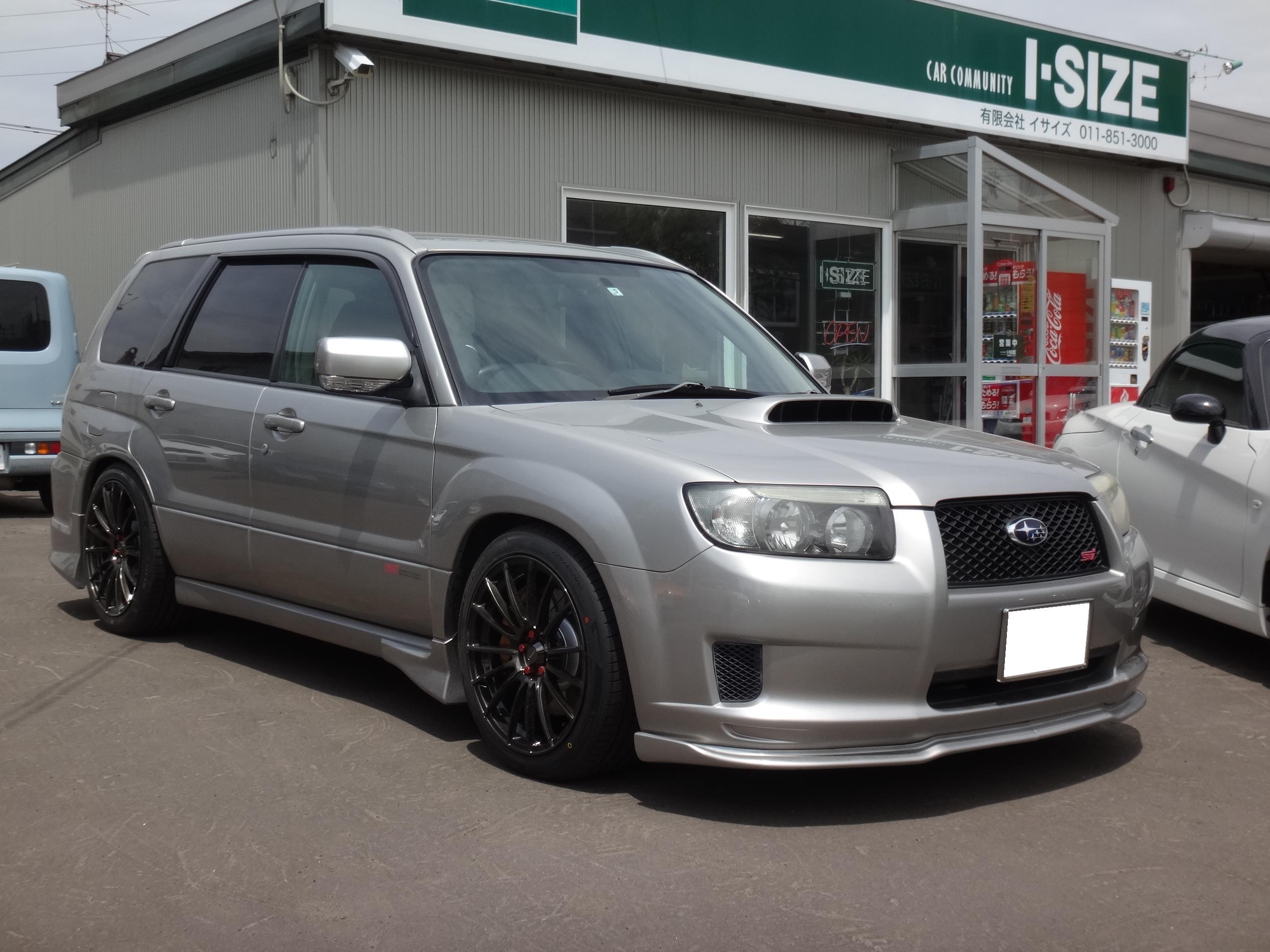 sg9 STI アルミニウム インタークーラー フォレスターSTi】GDBインタークーラー加工・流用・取り付け