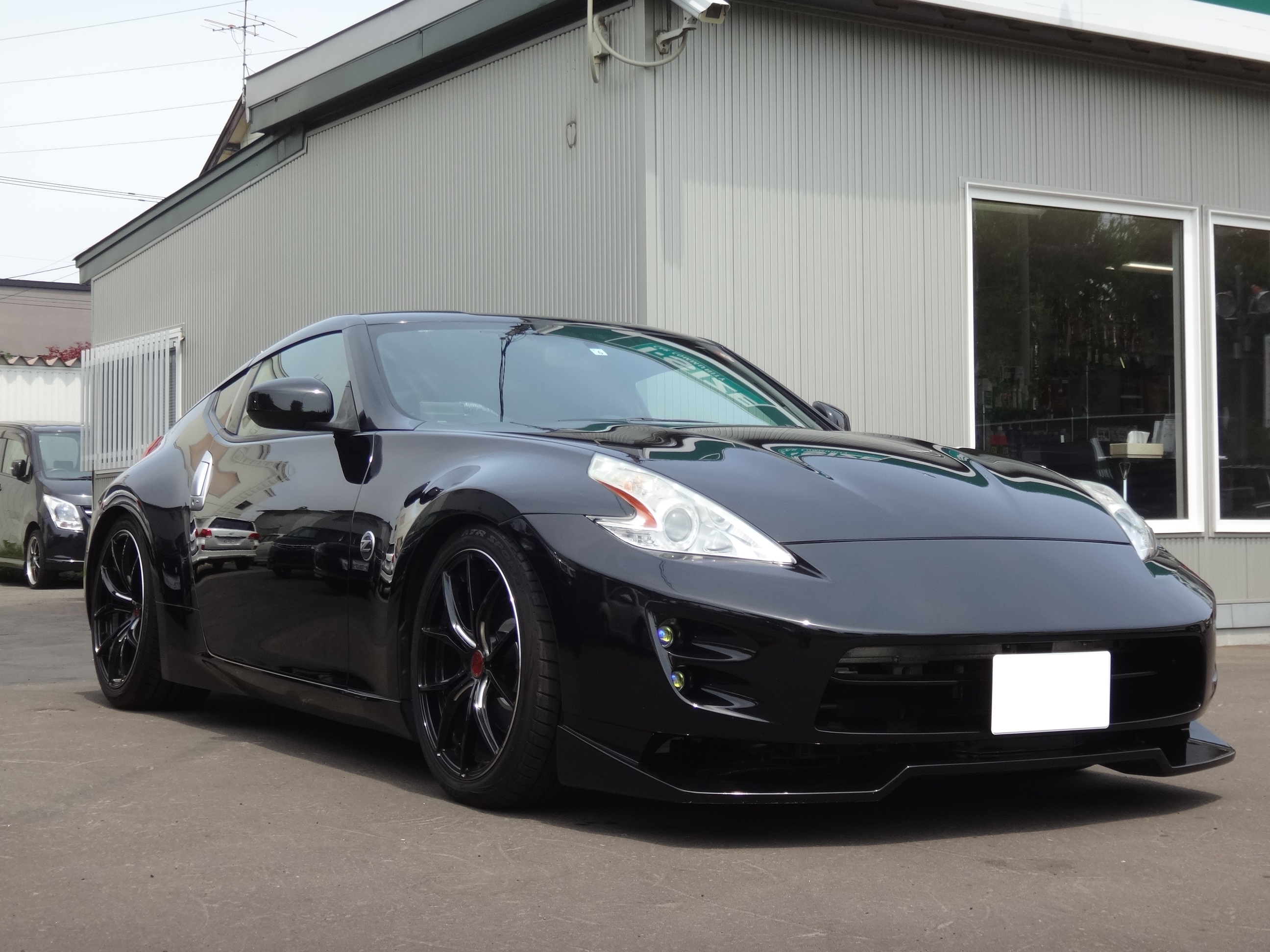 日産フェアレディZ 黒色 Z34 NISSAN 日産 フェアレディZ Z34