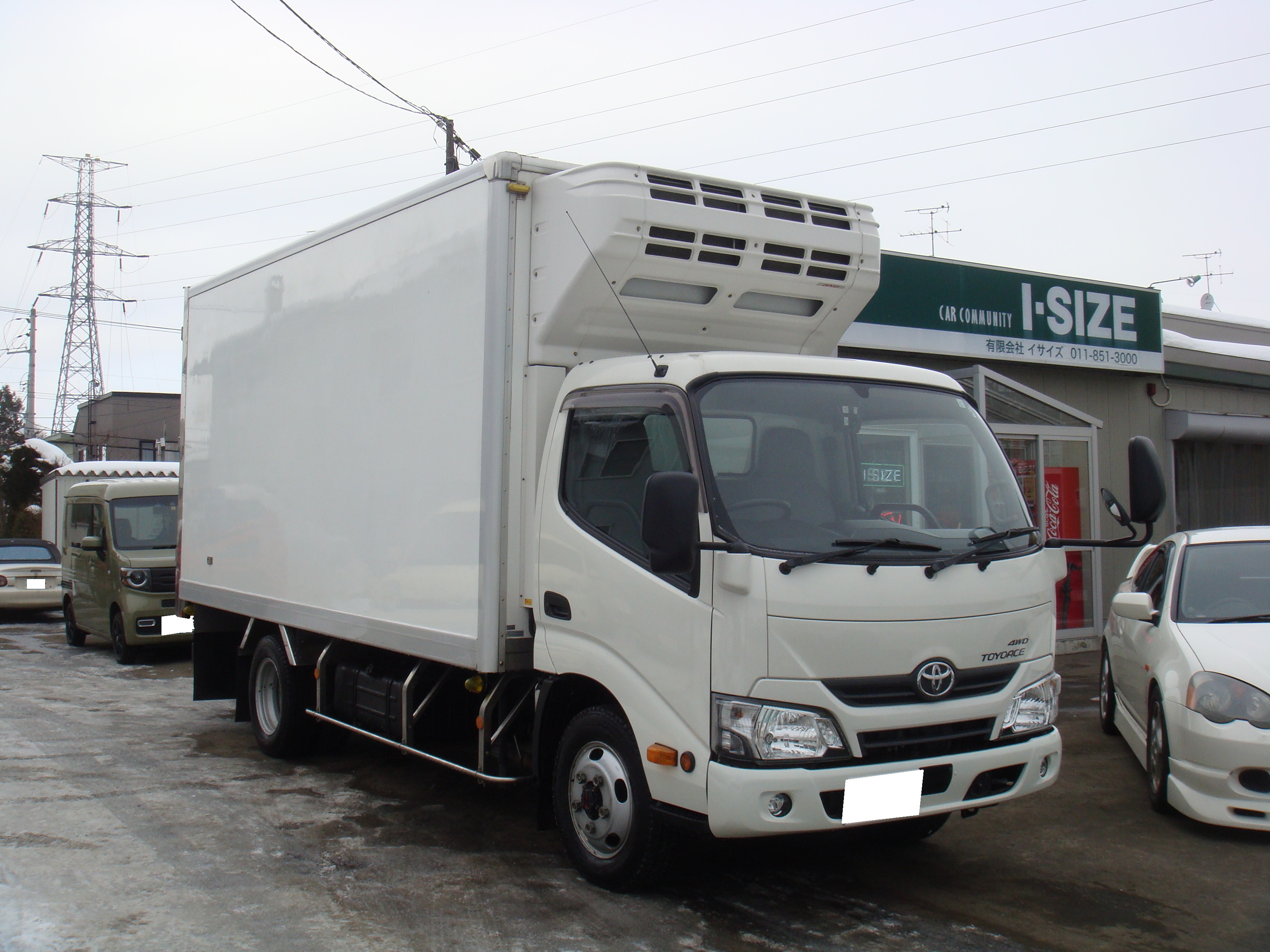 ４t冷凍車 仕切り板 縦200 横230 ワイド用 引き取り限定 DSC04742.jpg