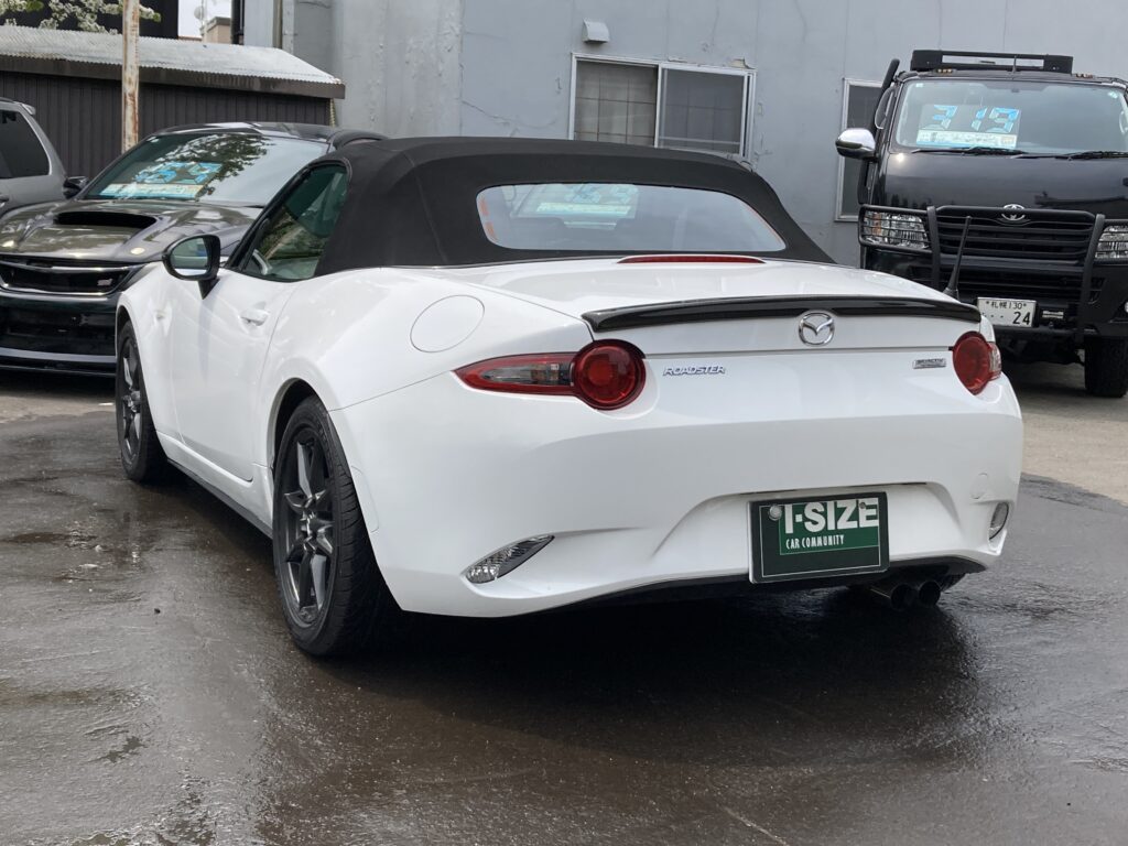 マツダ、ロードスター、Ｓ、ＮＤ５ＲＣ、６ＭＴ、オープンカー、イサイズ札幌、