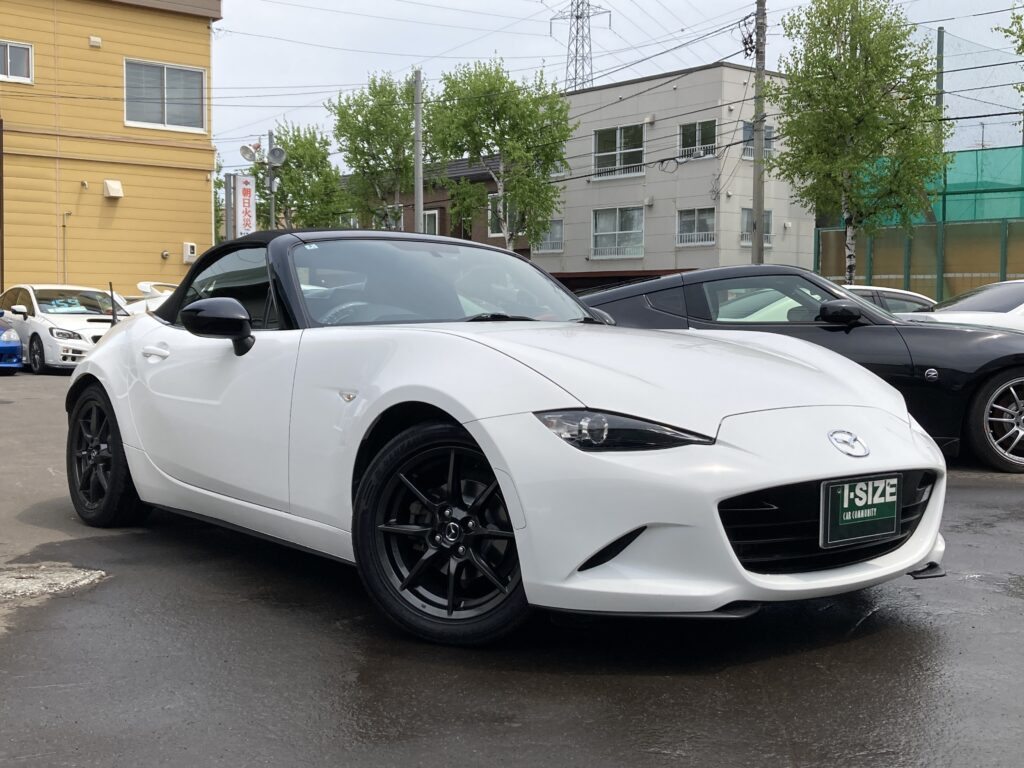 マツダ、ロードスター、Ｓ、ＮＤ５ＲＣ、６ＭＴ、オープンカー、イサイズ札幌、