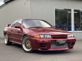 日産、スカイライン、ＧＴＲ、Ｒ３２、ＢＮＲ３２、ＲＢ２６、レッドパールメタリック、後期最終、イサイズ札幌、