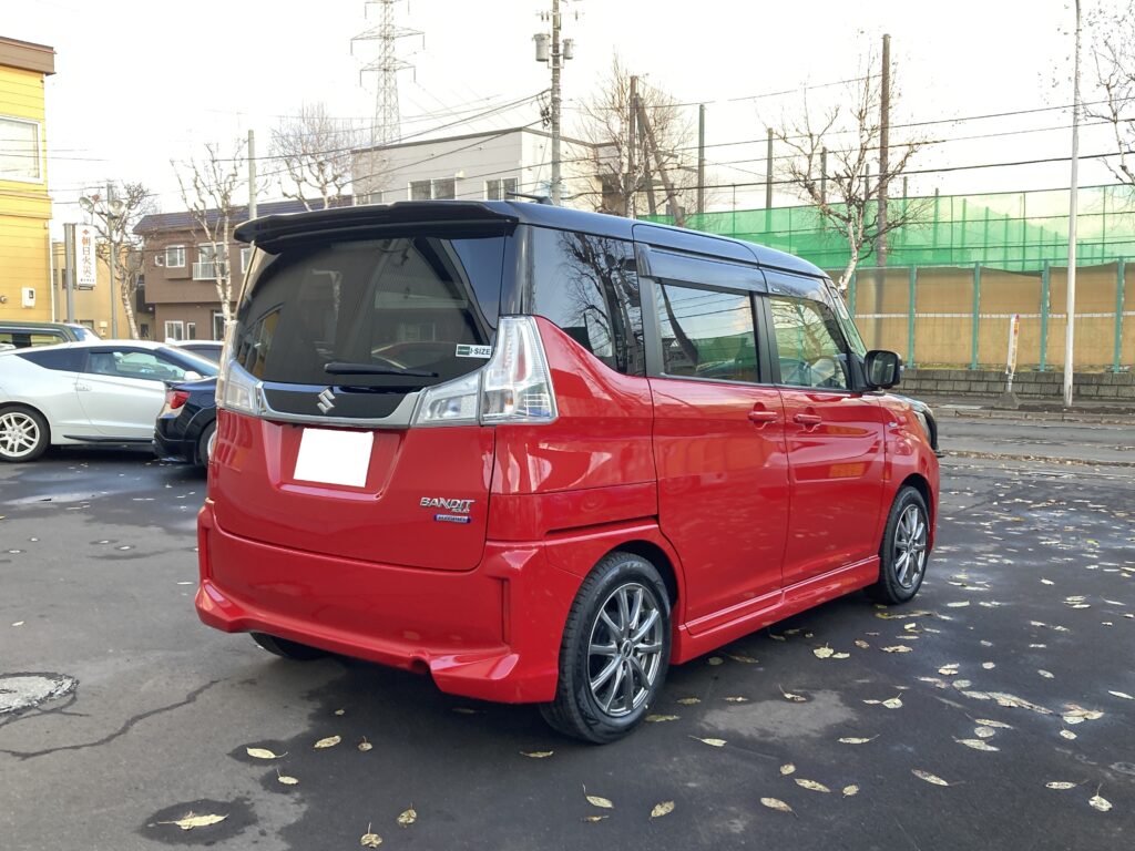 スズキ、ソリオ、バンディット、MA36S、4WD、軽自動車、イサイズ札幌、