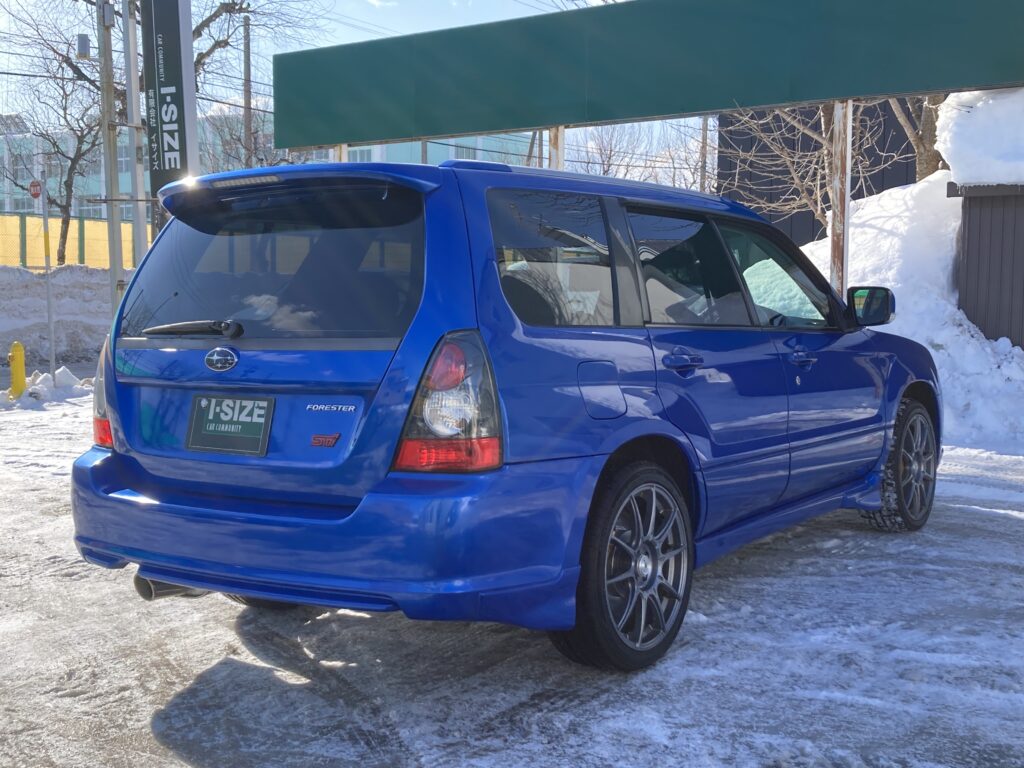 スバル、フォレスター、ＳＴＩ、ＳＧ９、６ＭＴ、ＥＪ２５、後期、ワンオーナー、イサイズ札幌、