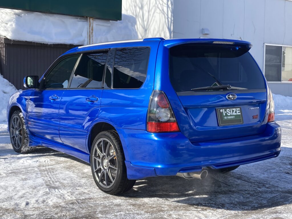 スバル、フォレスター、ＳＴＩ、ＳＧ９、６ＭＴ、ＥＪ２５、後期、ワンオーナー、イサイズ札幌、