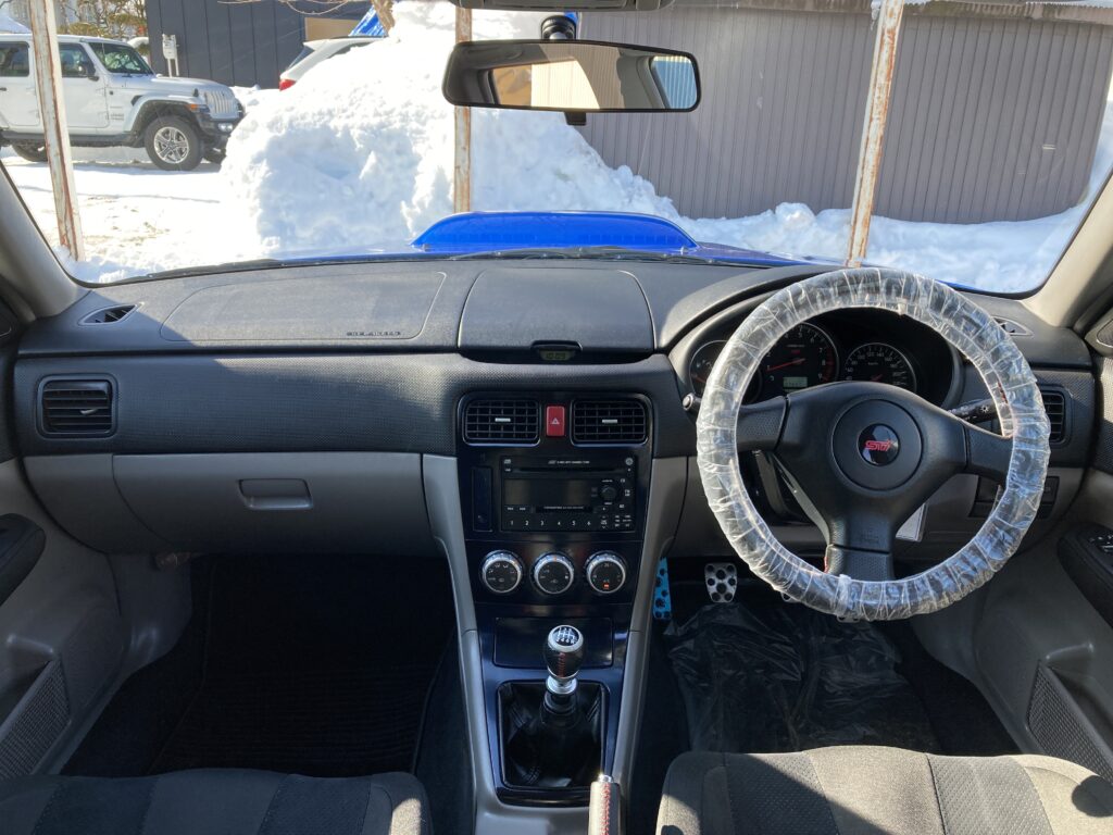 スバル、フォレスター、ＳＴＩ、ＳＧ９、６ＭＴ、ＥＪ２５、後期、ワンオーナー、イサイズ札幌、