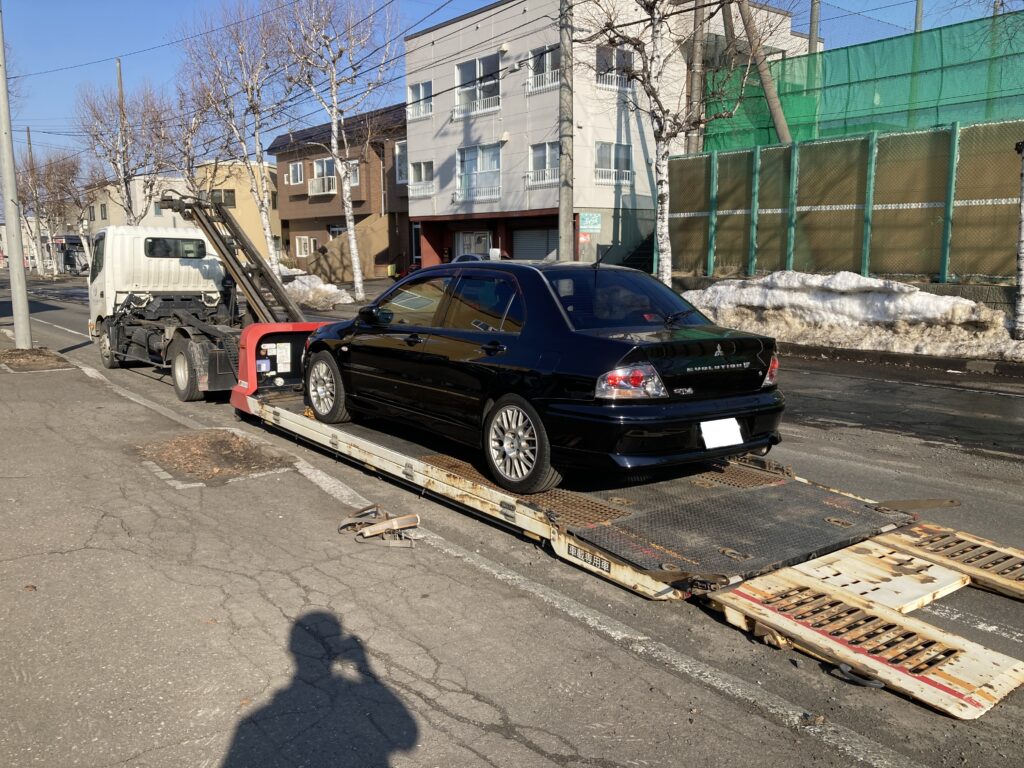 三菱、ランサーエボリューション７、ＧＴＡ、ＣＴ９Ａ、４Ｇ６３、札幌、イサイズ、中古車、スポーツカー、陸送納車、
