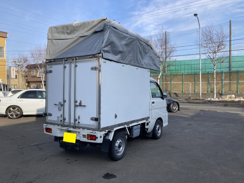 ダイハツ、ハイゼット、トラック、パネルバン、幌、観音、札幌、イサイズ、中古車、販売、買取、商用車、