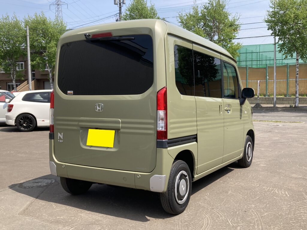 ホンダ、N-VAN、スタイル、ファンターボ、4WD、札幌、イサイズ、中古車、販売、ウルト、アンダーコーティング、