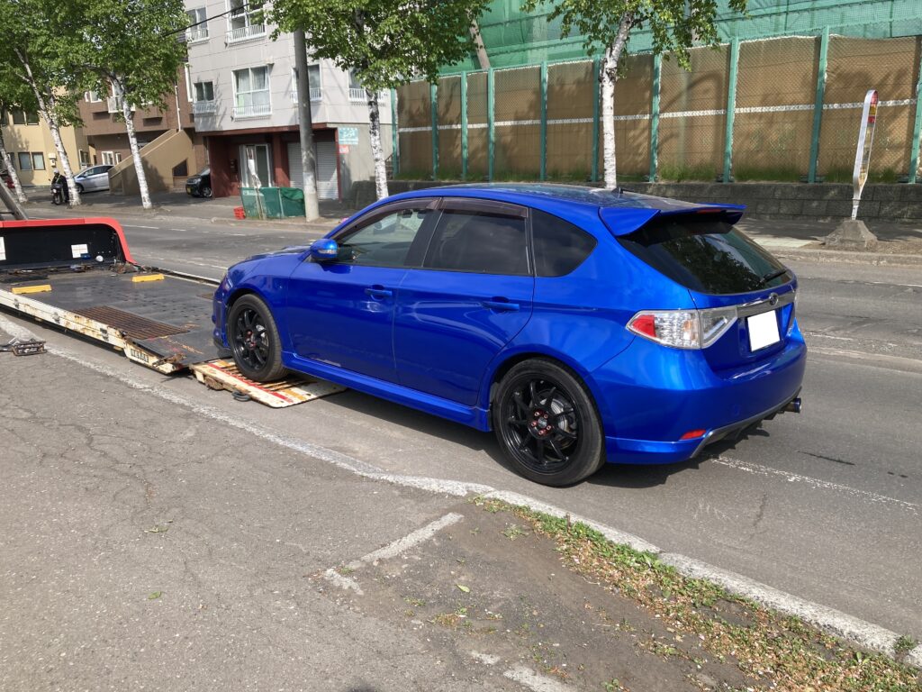 スバル、インプレッサ、2.0GT、GH8、EJ20、5MT、札幌、イサイズ、中古車、陸送納車、