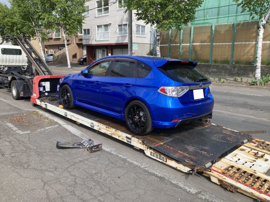 スバル、インプレッサ、2.0GT、GH8、EJ20、5MT、札幌、イサイズ、中古車、陸送納車、